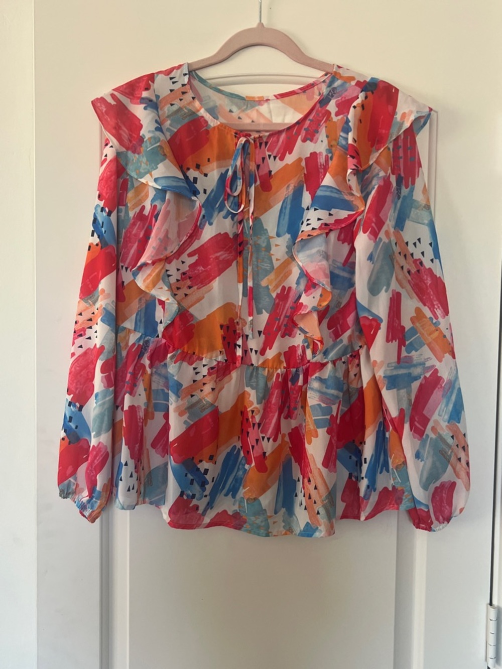 Colorful Bohemian Top